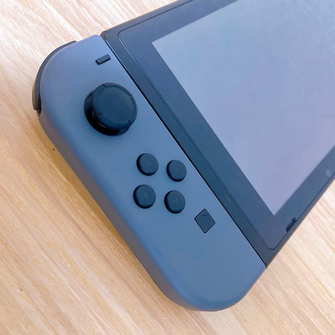【未使用に近い】Nintendo Switch 本体 バッテリー強化版 グレー