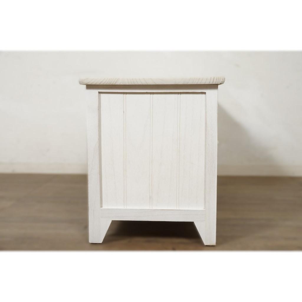 【新品】アンティークホワイト　テレビ台 ナチュラル　アウトレット