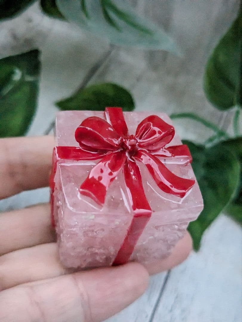 【やま】ローズクォーツの天使ちゃん形オルゴナイト☆他９点