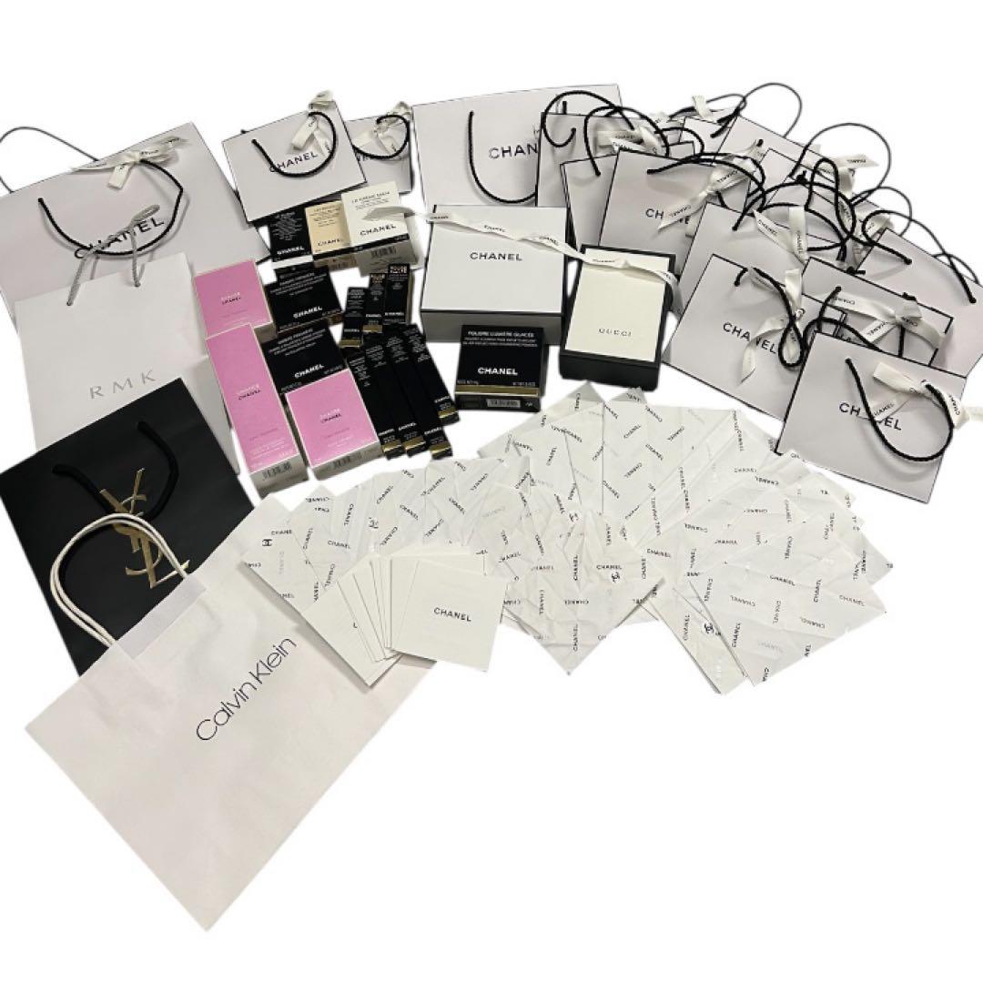 ブランドショッパー空き箱　CHANEL GUCCI など