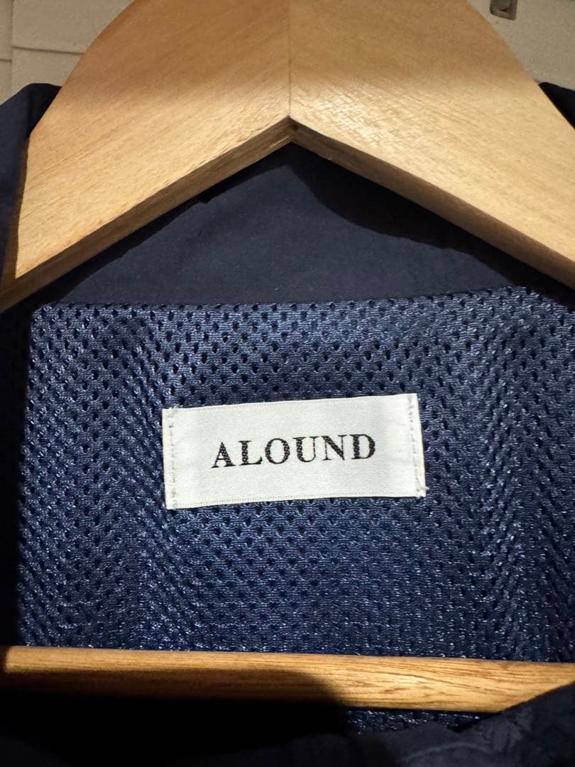 Alound ナイロンジャケット ナイロンパンツ セットアップ ネイビー XL