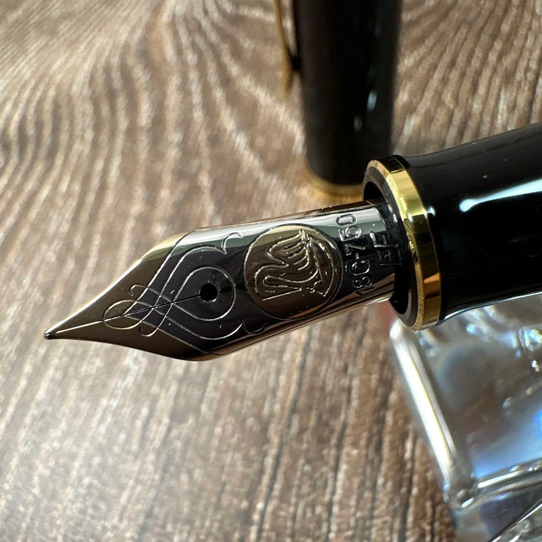 【美品】PelikanペリカンM800 バーントオレンジ　限定モデル　字幅EF