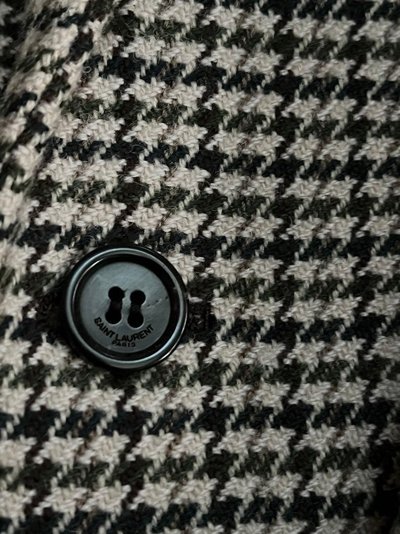 2021 サンローランパリ　ハウンドトゥース　ジャケット　滝沢真紀子さん着用34