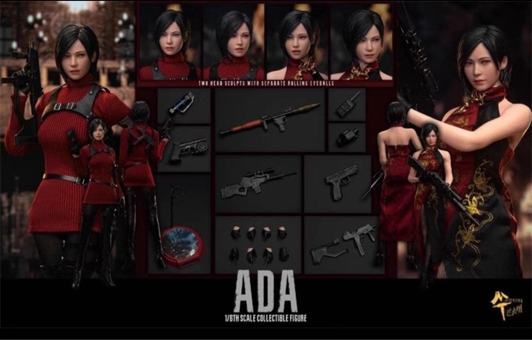 未使用品　mttoys エイダ　DX版フィギュア　1/6 バイオハザード