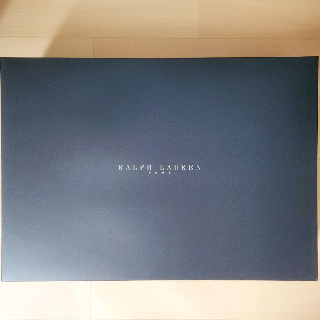 RALPH LAUREN　ストライプタオルケット