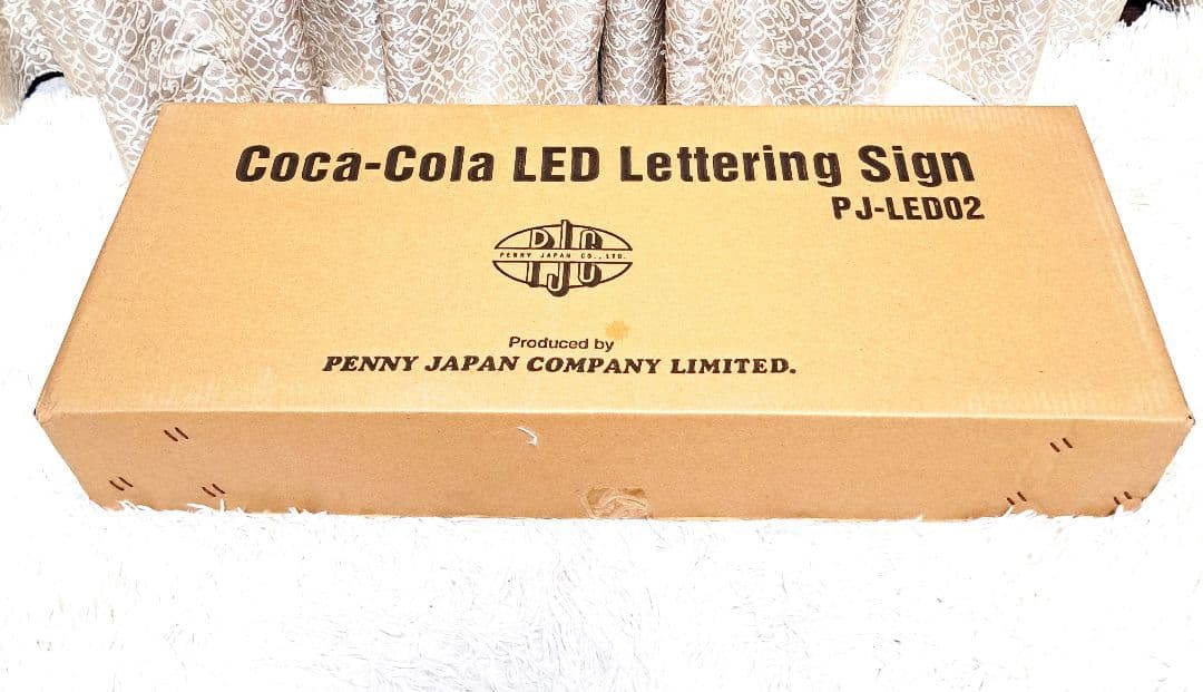 コカ・コーラ　LED レタリングサイン　Coca-Cola ネオンサイン
