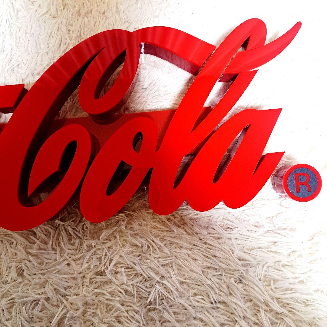 コカ・コーラ　LED レタリングサイン　Coca-Cola ネオンサイン