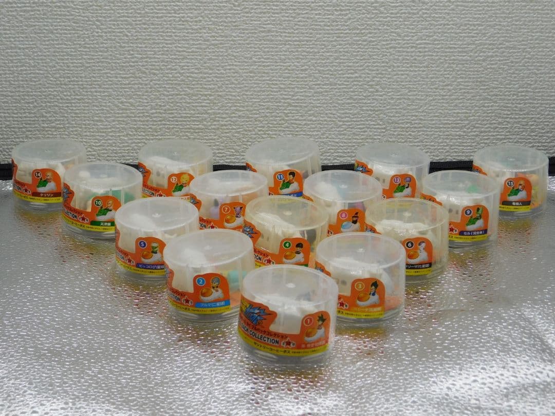 全１５個セット売り　DB-改フィギュアクリアケース入りセット　コンプリート１５個