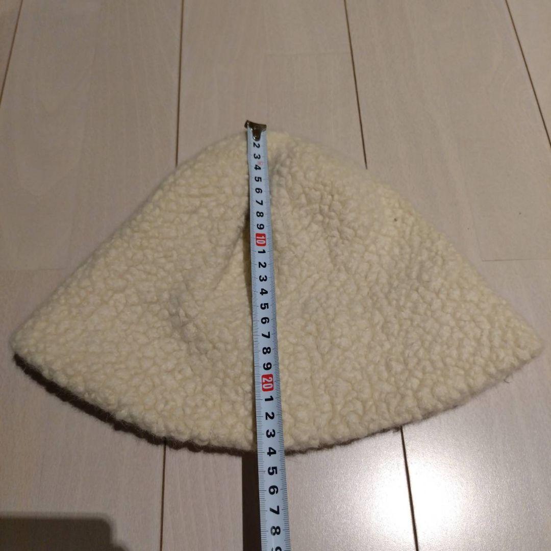 CELINE セリーヌ　　ボア バケットハット 帽子