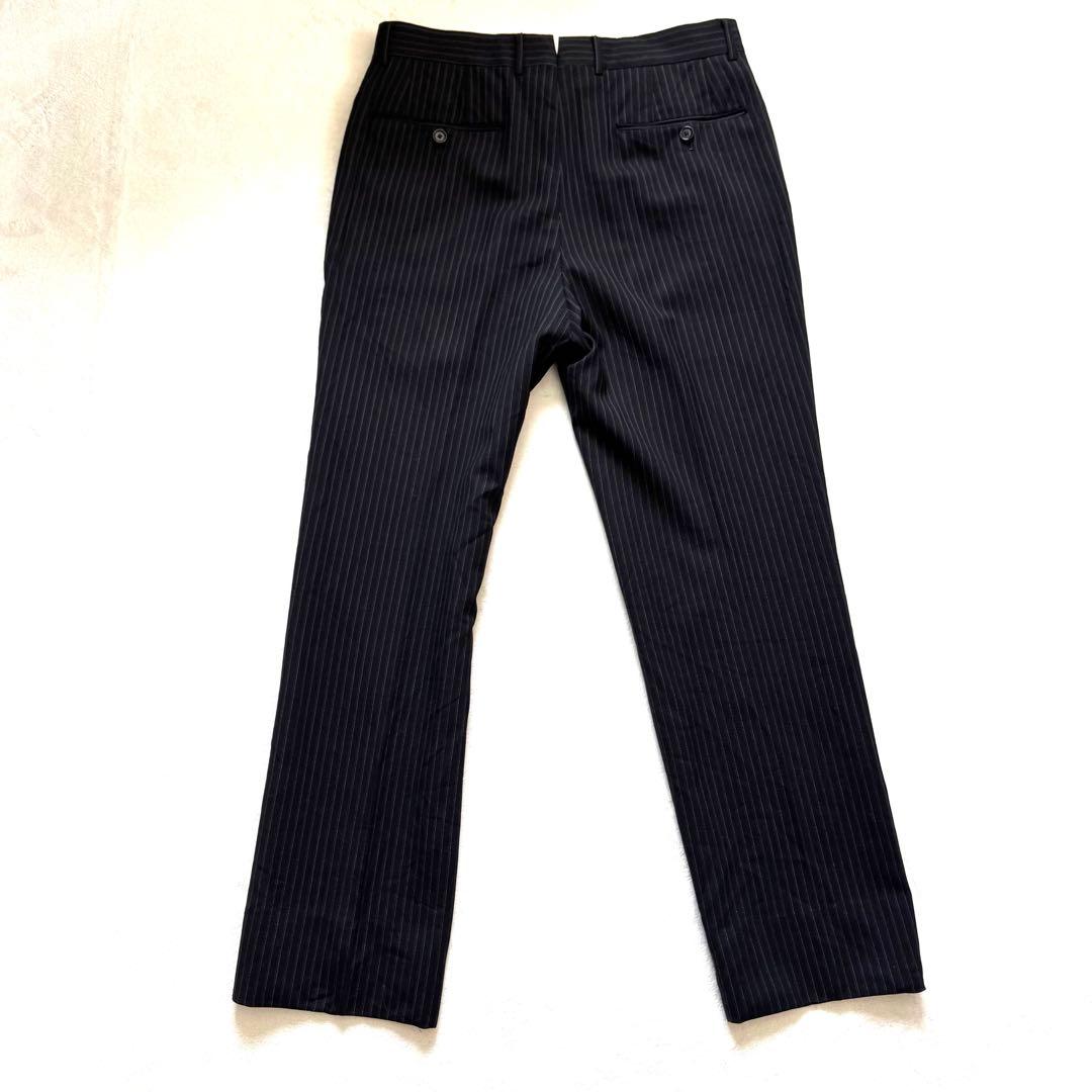 トゥモローランド グアベロ セットアップ　メンズスーツ ストライプ ブラック M