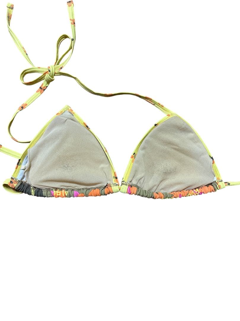 ALBA ROSA ロゴ 三角ビキニ 黄色 オレンジ y2k 平成ギャル 激レア