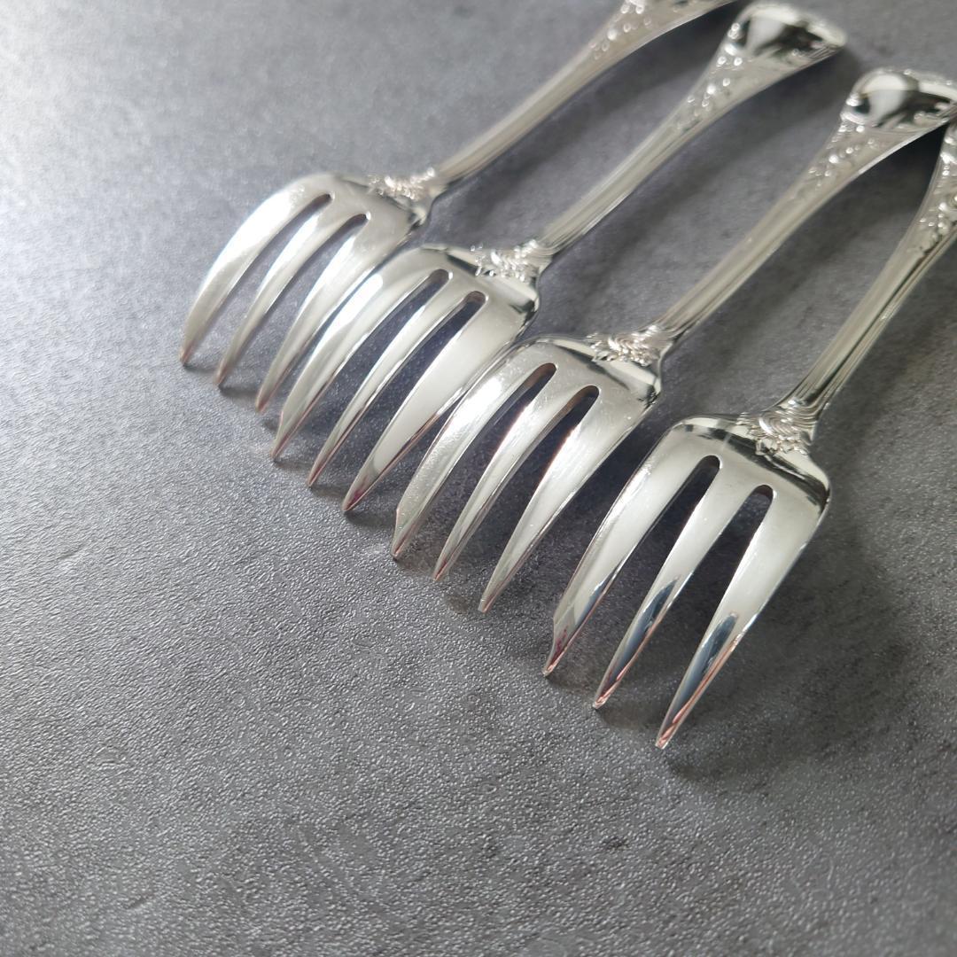 美品 クリストフル マルリー ケーキフォーク 4点