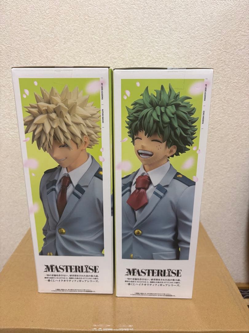 一番くじ 僕のヒーローアカデミア 紡がれる想い A賞 B賞 フィギュアセット