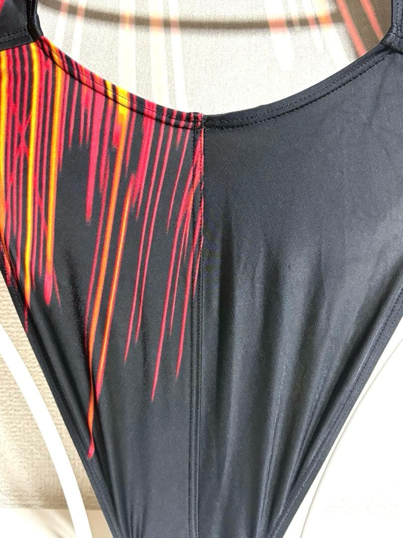 asics 競泳水着 ハイドロ M ハイカット ハイレグ強光沢 アシックス　レア