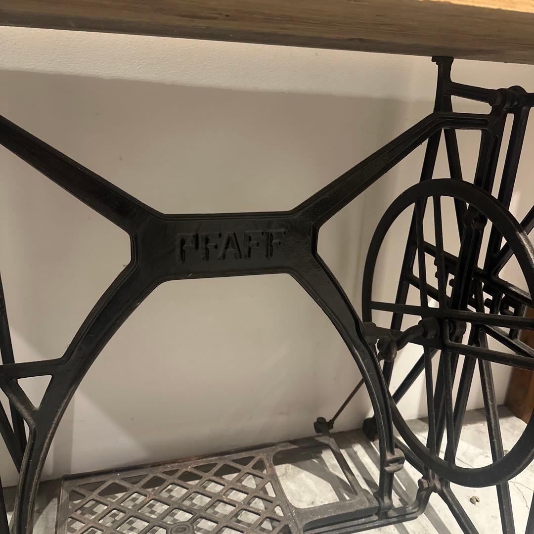 アンティーク　ミシン台