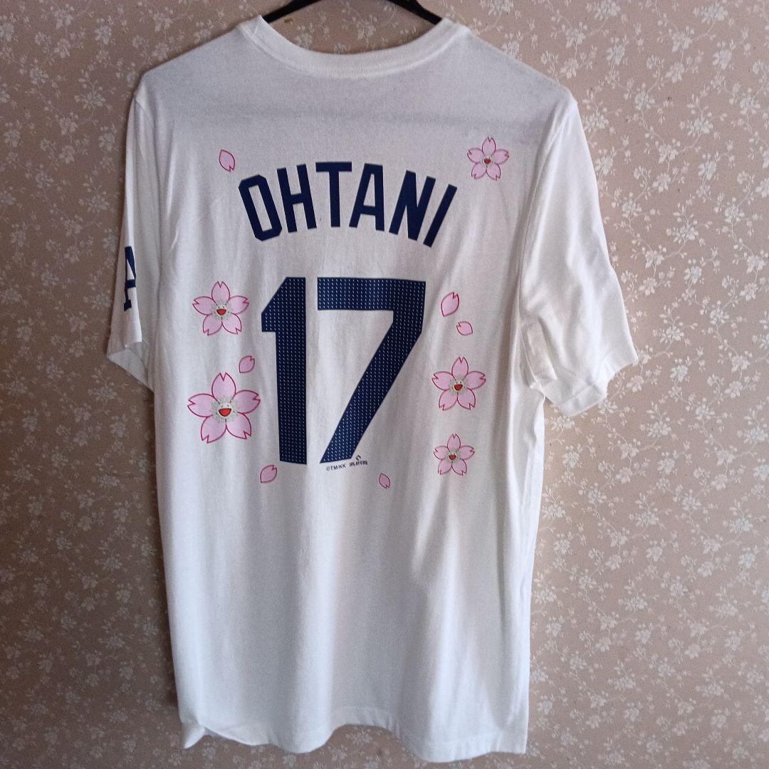 ドジャース× 村上隆コラボTシャツ大谷翔平選手東京シリーズ限定品size　L