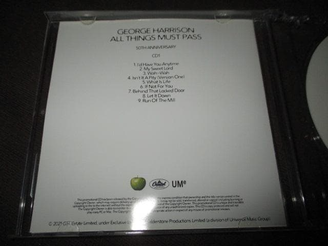 e Harrison All Things Must Pass 送料込