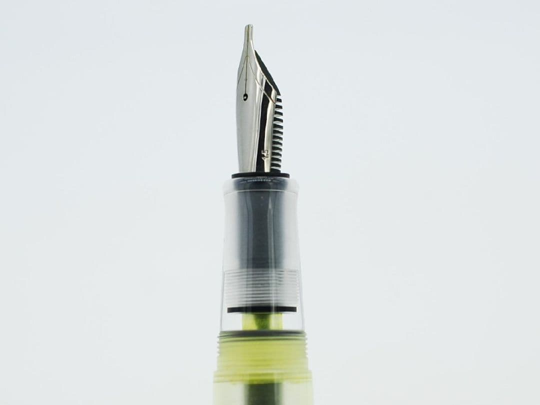 オーパスOPUS88 万年筆 CLEAR OMARスタブ1.5 クリアイエロー系