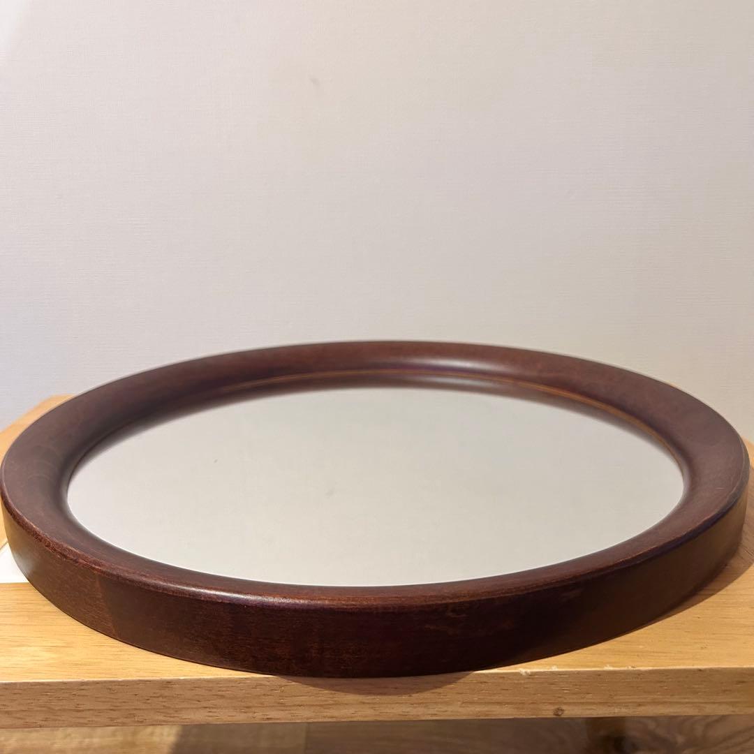 【ヴィンテージ】✴︎秋田木工✴︎ラウンドミラー✴︎ウォールミラー✴︎