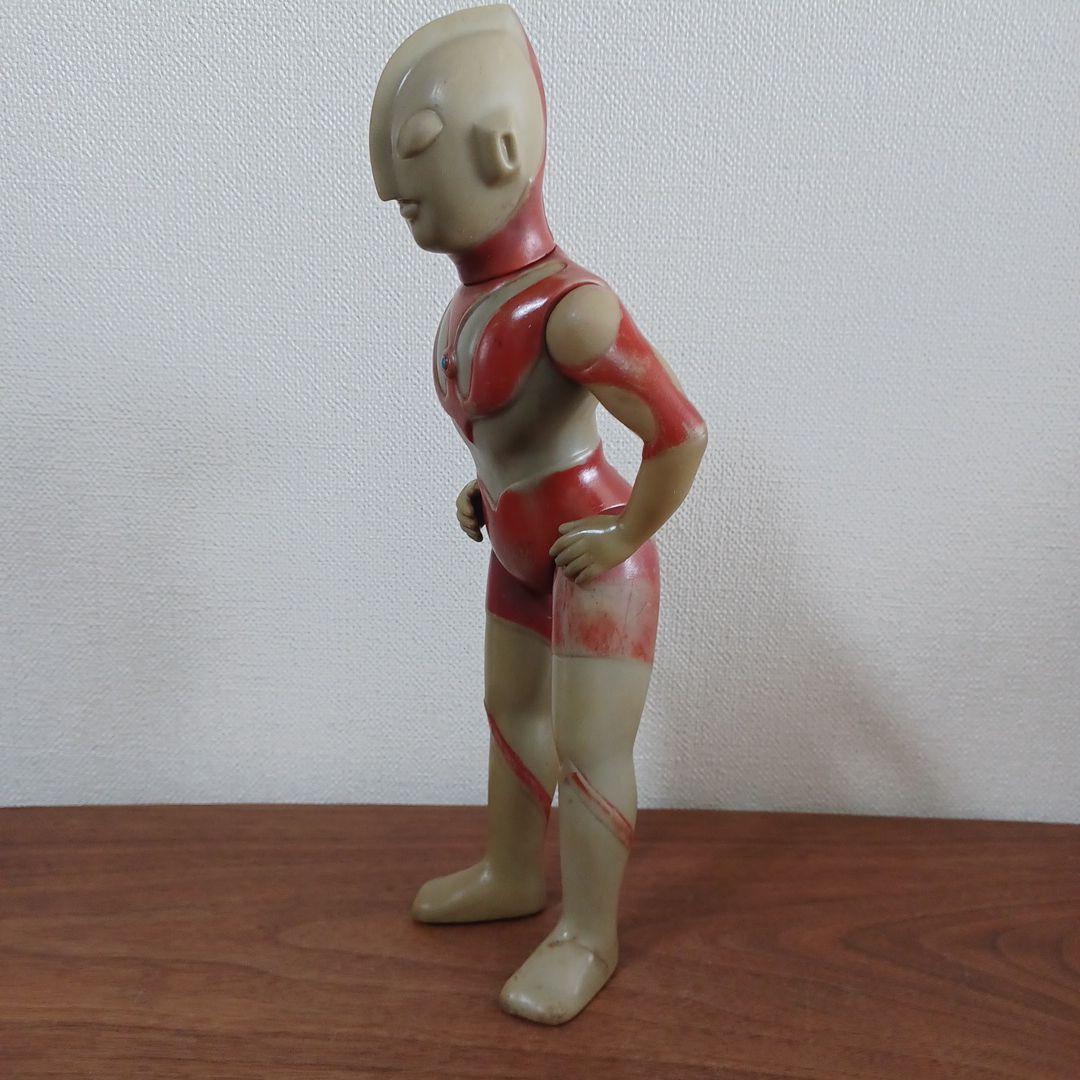 当時もの　希少ブルマァク製　285㎜「ウルトラマン」ソフビフィギュア