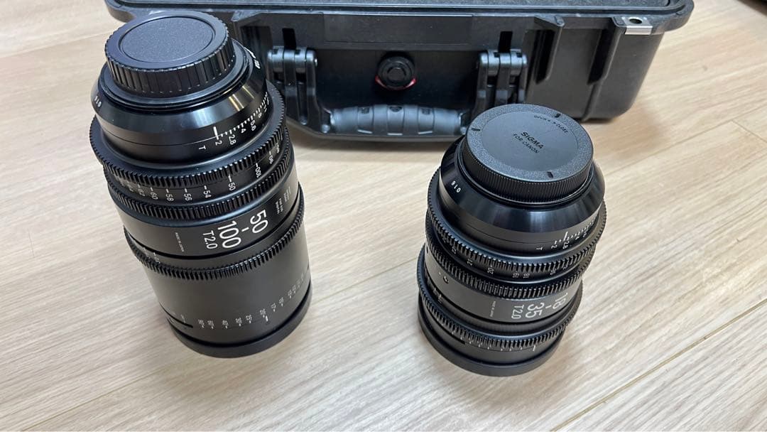【値下げしました】SIGMA 18-35mm 50-100mm T2.0