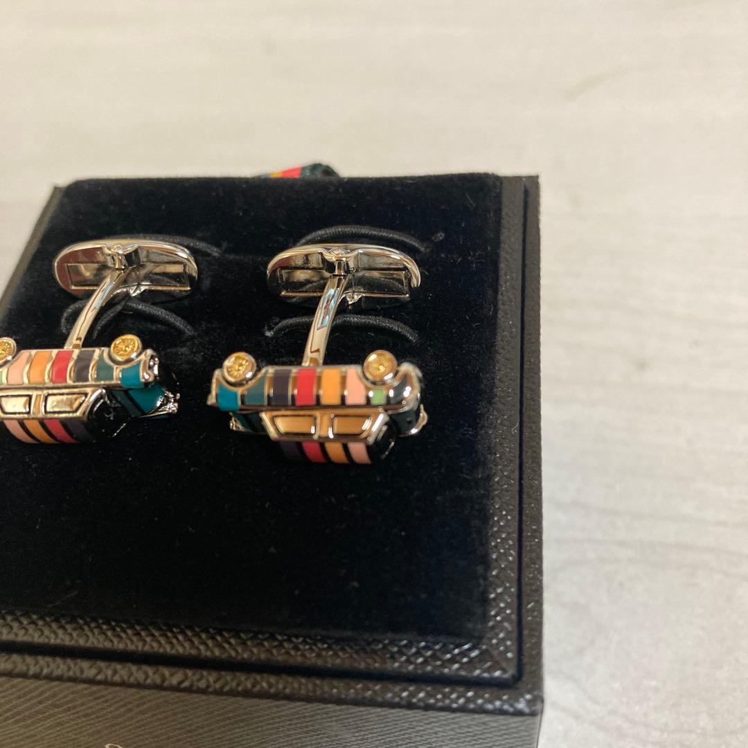専用Paul Smith Mini カフス ミニクーパー 車 マルチストライプ