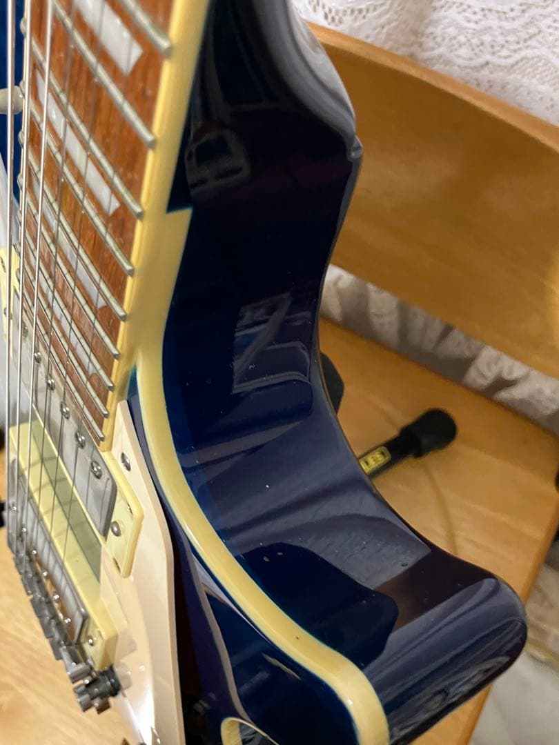 Grass Roots G-LP60SSee Thru Blue レスポール