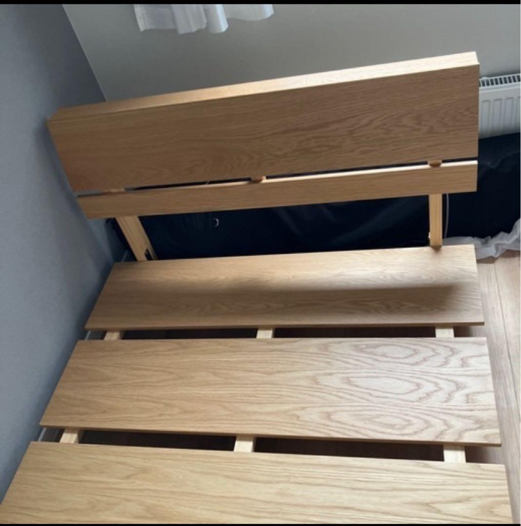 【美品】ニトリ　ベッドフレーム　セミダブル