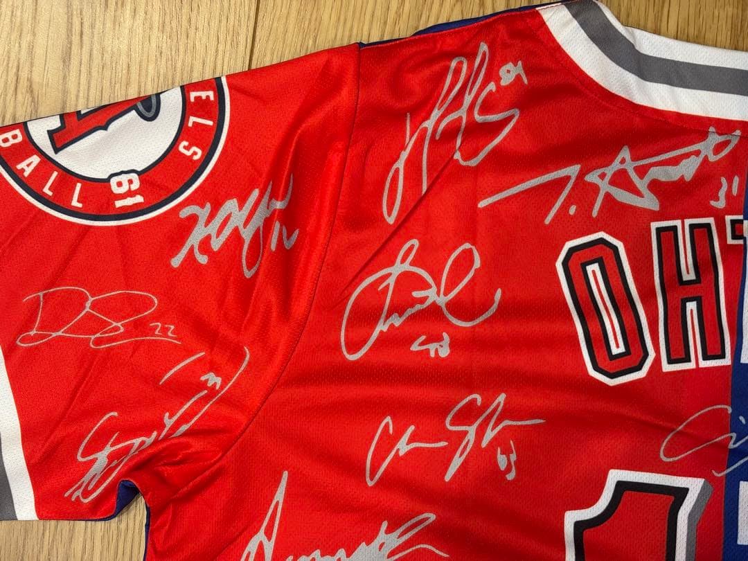 値下⭐️2025最新Ver⭐️大谷翔平 ドジャース　エンゼルス選手サインユニフォーム