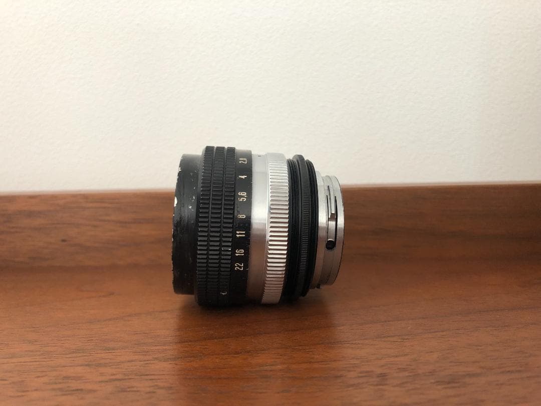 HELIOS-103 53mm F1.8 キエフ M42マウント改造レンズ