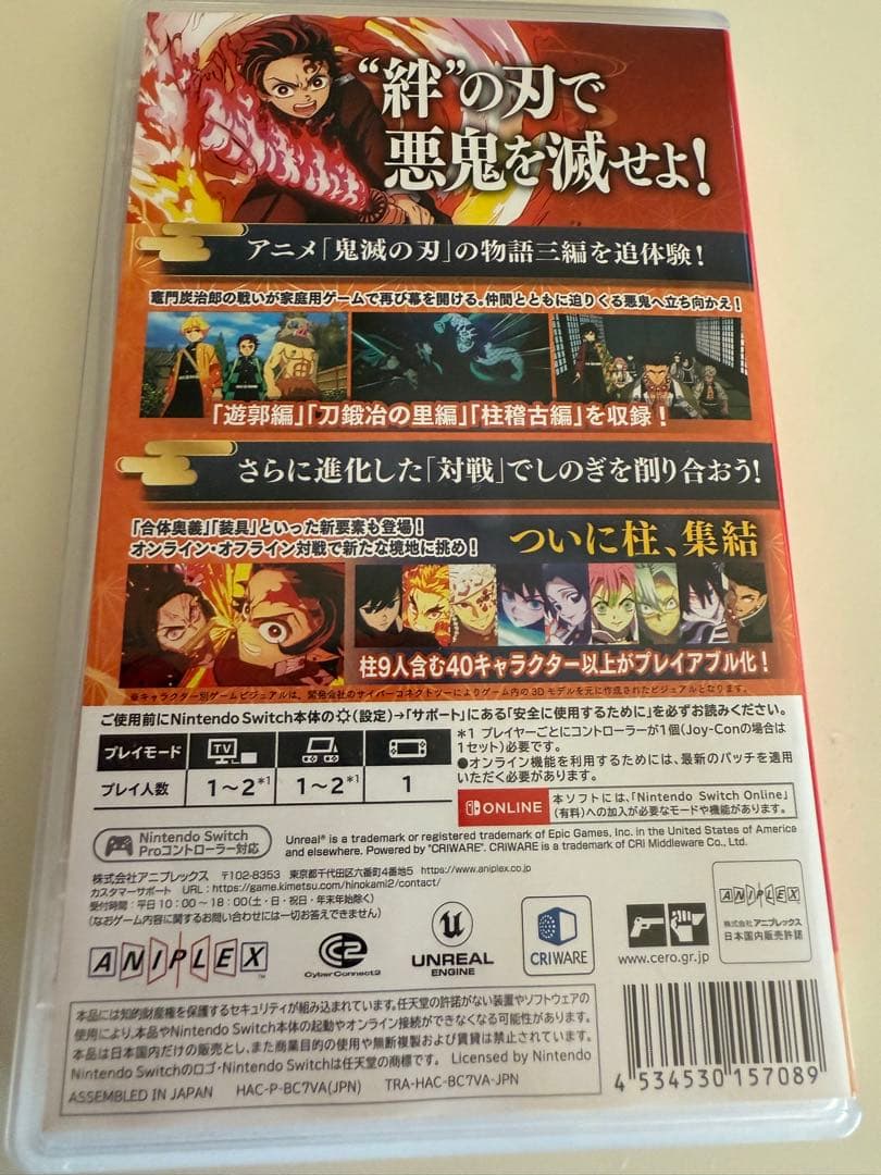 鬼滅の刃 ヒノカミ血風譚2