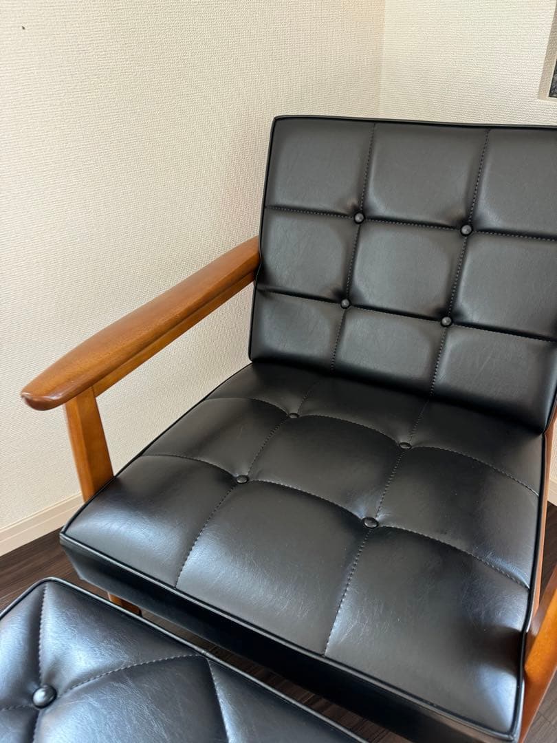 カリモク60 Kチェア 1シーター　オットマン