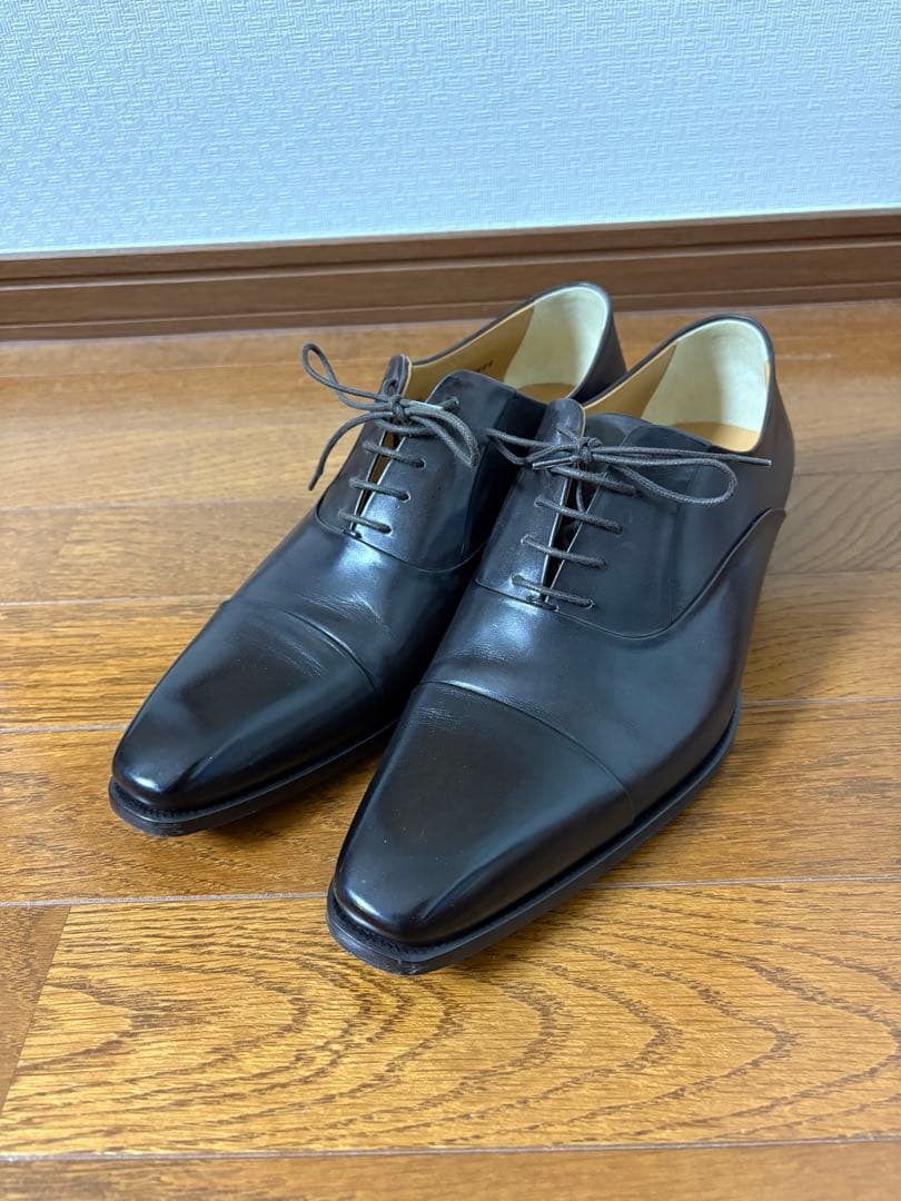 フランチェスコべニーニョ　ストレートチップ　ダークブラウン