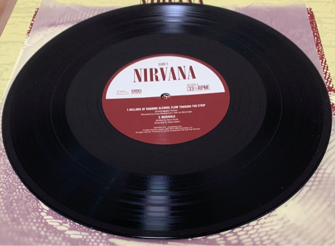 NIRVANA IN UTERO アナログレコード