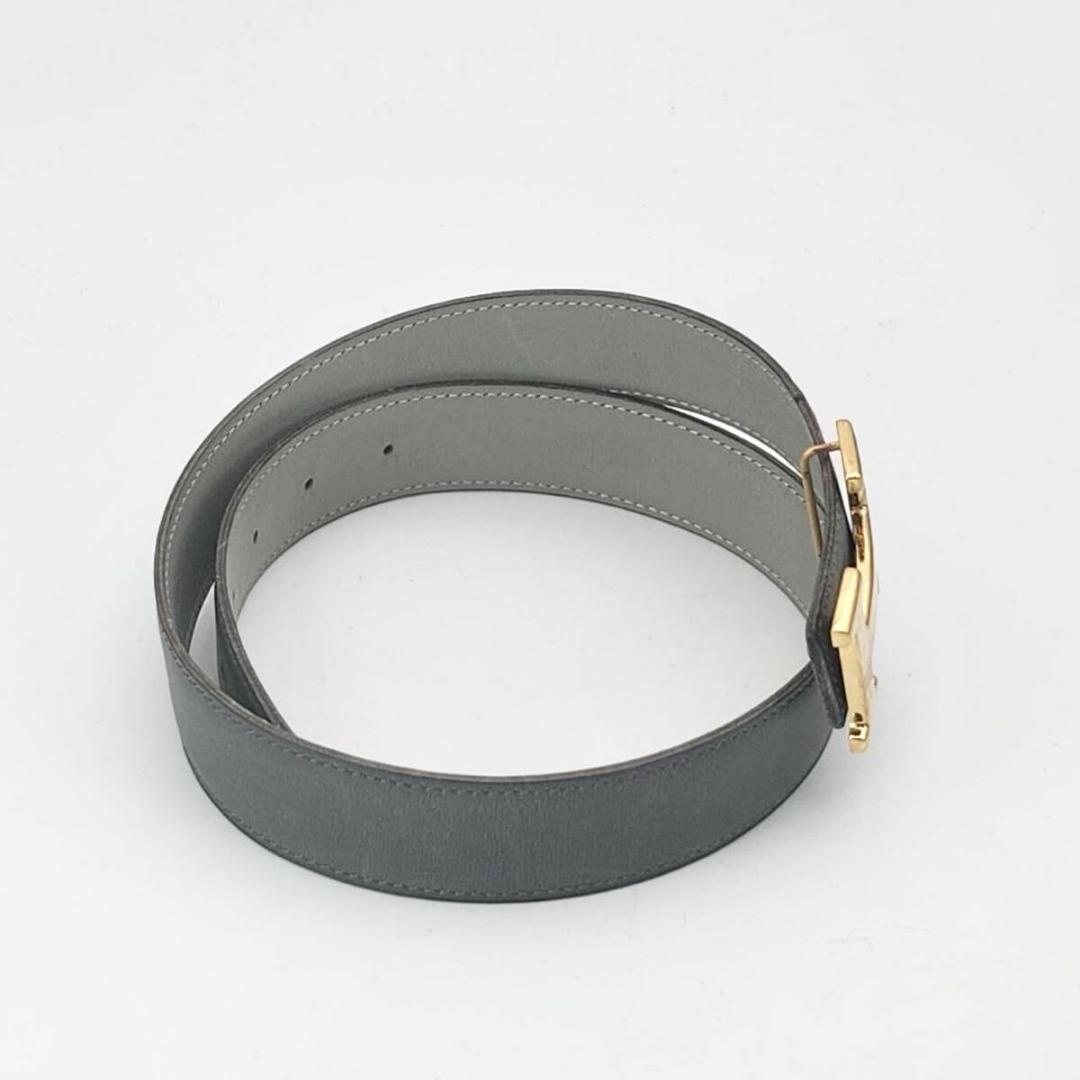 エルメス コンスタンス ベルト Hバックル ゴールド　グレー　リバーシブル