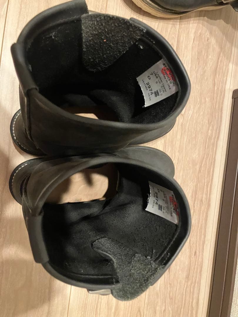 希少　RED WING　レッドウィング　2974 ヌバックエンジニアブーツ7D