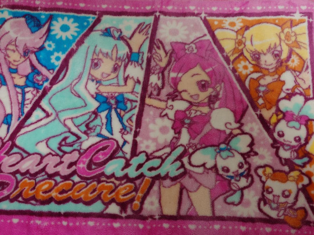 ハートキャッチプリキュア ハーフケット毛布&ひざ掛け