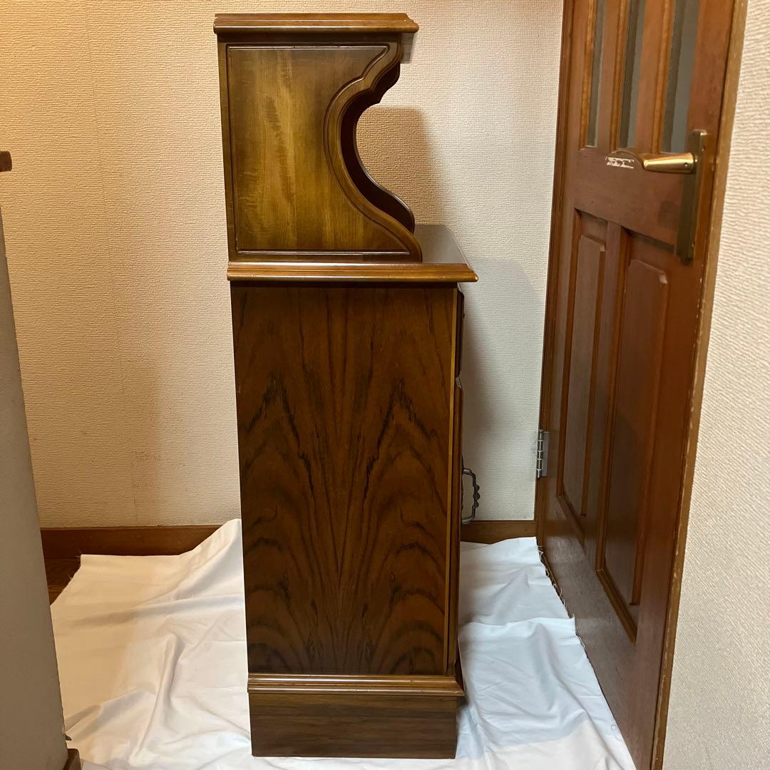 ☆値下げ☆【希少】karimoku（カリモク）コロニアル　電話台　高さ105cm