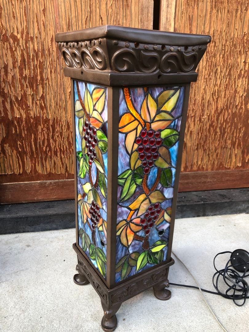 ステンドグラス 照明 葡萄 ぶどう