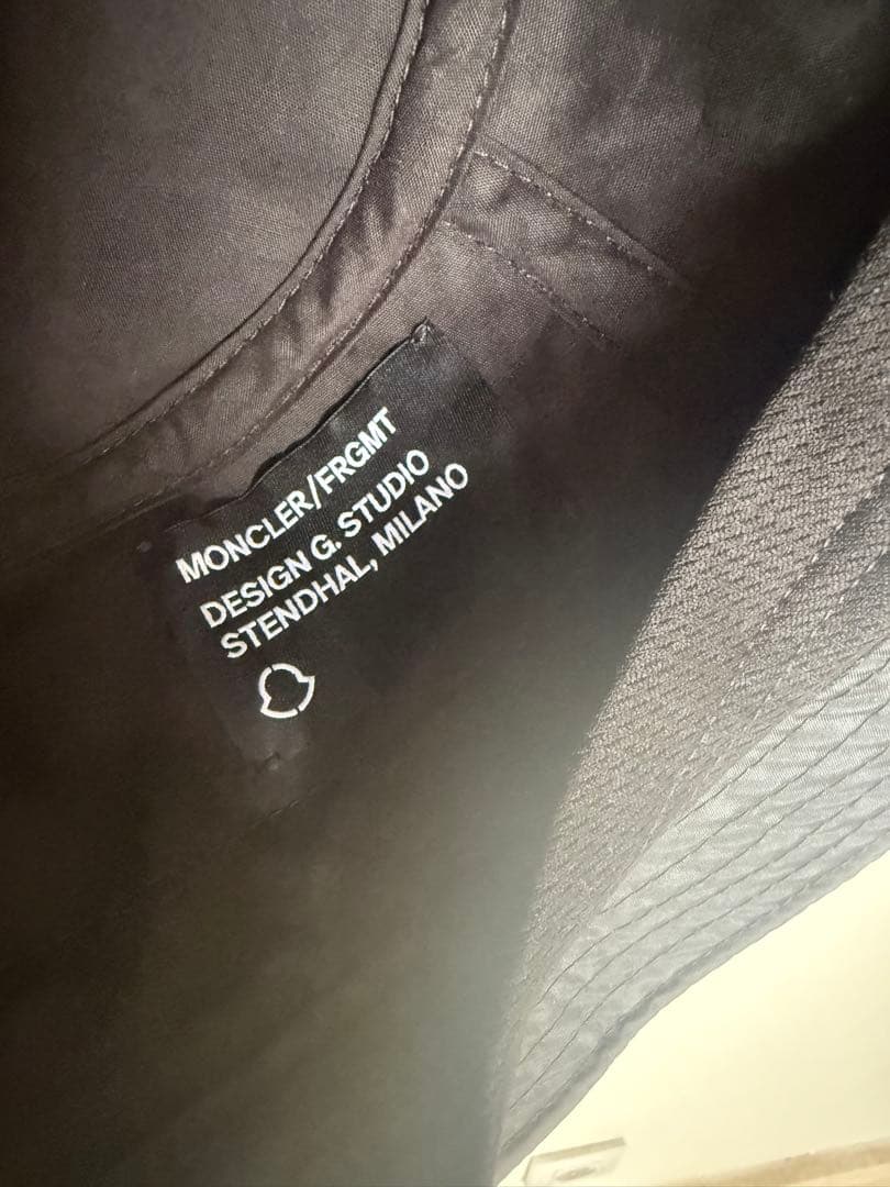 ＜新品タグ付き＞ モンクレール Fragment 藤原ヒロシバケットハット