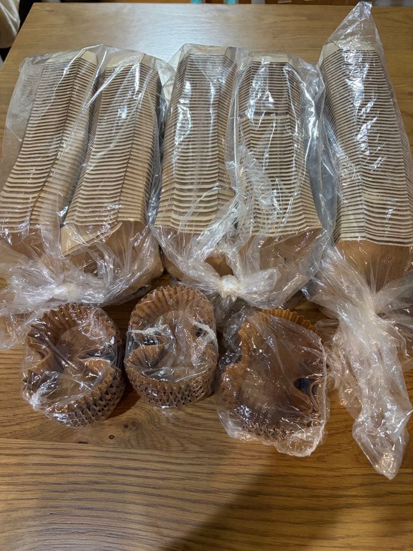 クラフト包装　トレイ　製菓　ラッピング　BT-F 260セット