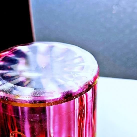 赤金彩オールドバカラ ルイ15世様式の香水瓶 大#18【19世紀後半】