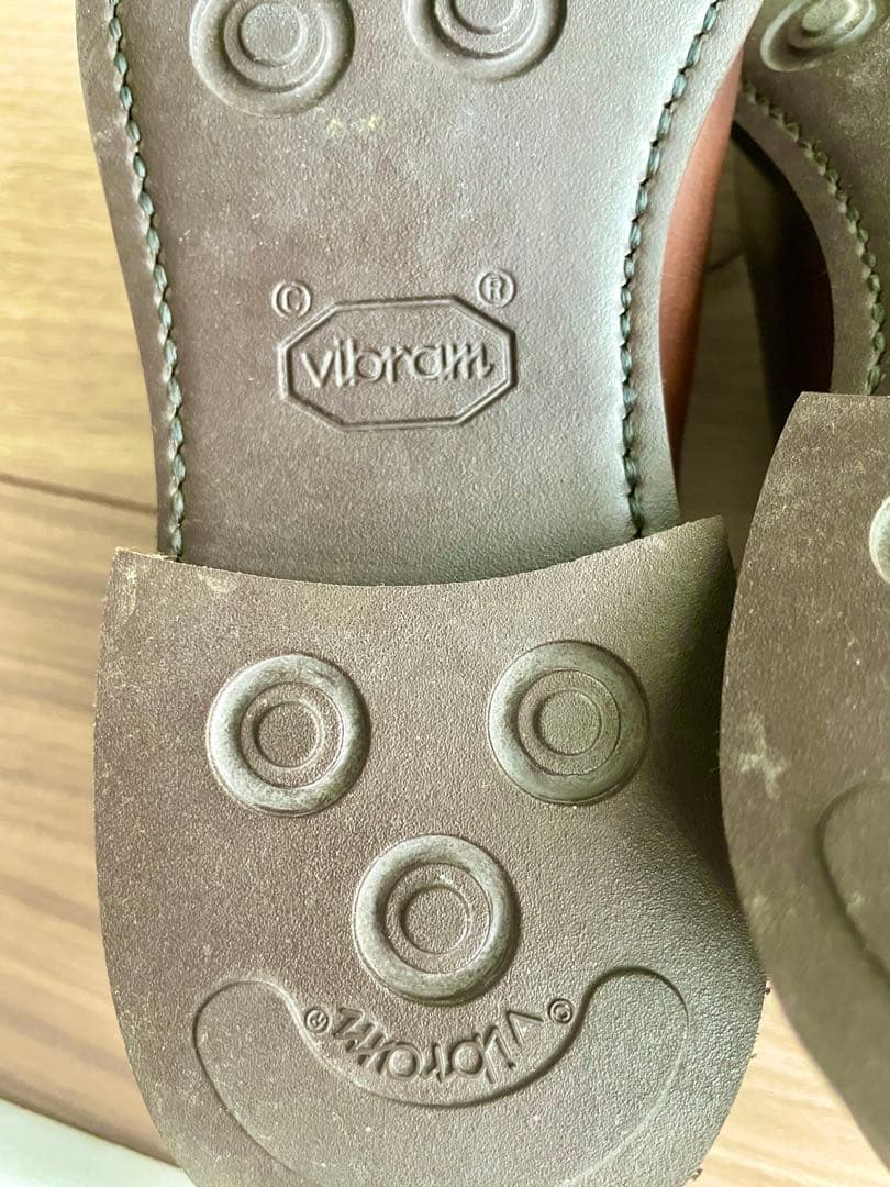 【美品】Berwick 1707 バーウィック ダークブラウン 革靴 4.5