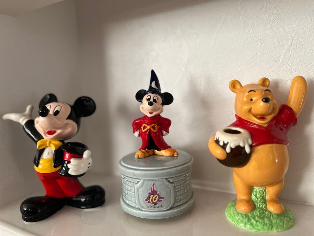 ディズニー 10周年ミッキー 置き物 小物 インテリア