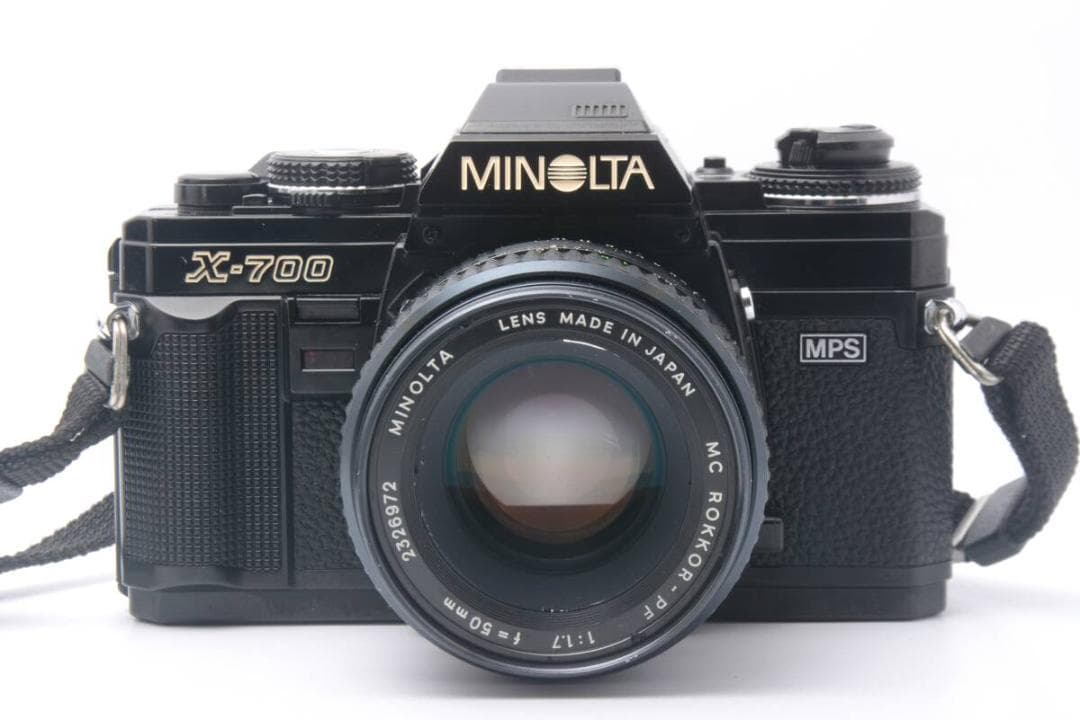 フィルムカメラ MINOLTA X-700 + MC ROKKOR-PF 50mm F1.7