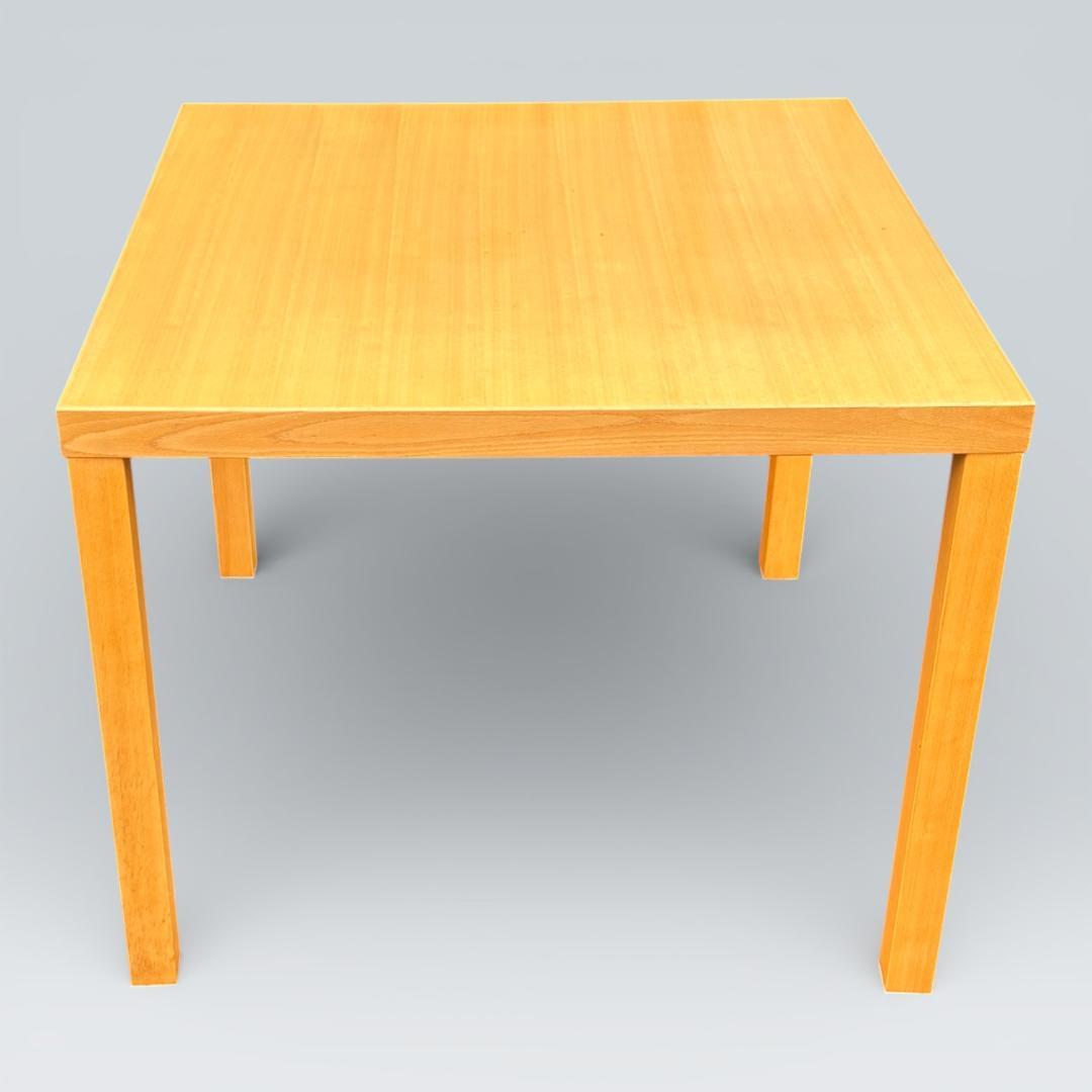 無印良品 ダイニングテーブル 正方形85cm ナチュラル 廃盤希少