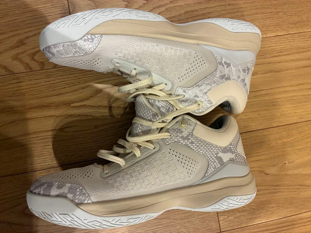 【美品　27㎝】エゴザル　バッシュ　 エゴブレイズ　WHITE SNAKE