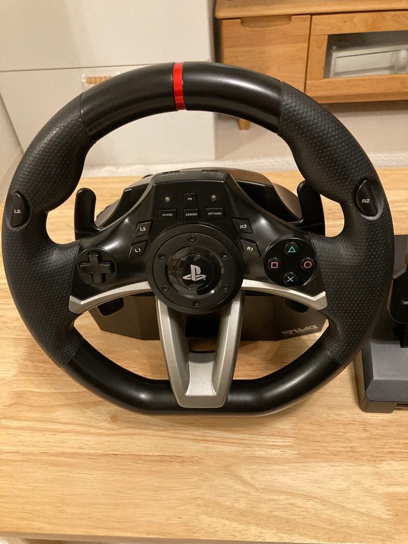 美品　レーシングホイールエイペックス for PlayStation3/4/PC