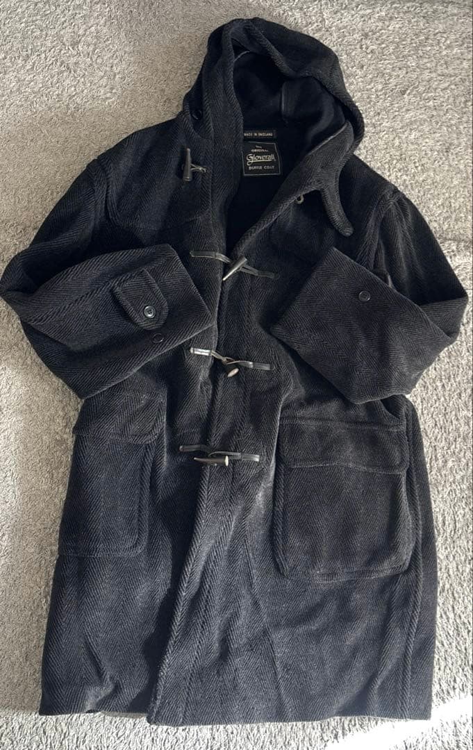 90s gloverall キングストン　英国製　ダッフルコート　ヴィンテージ