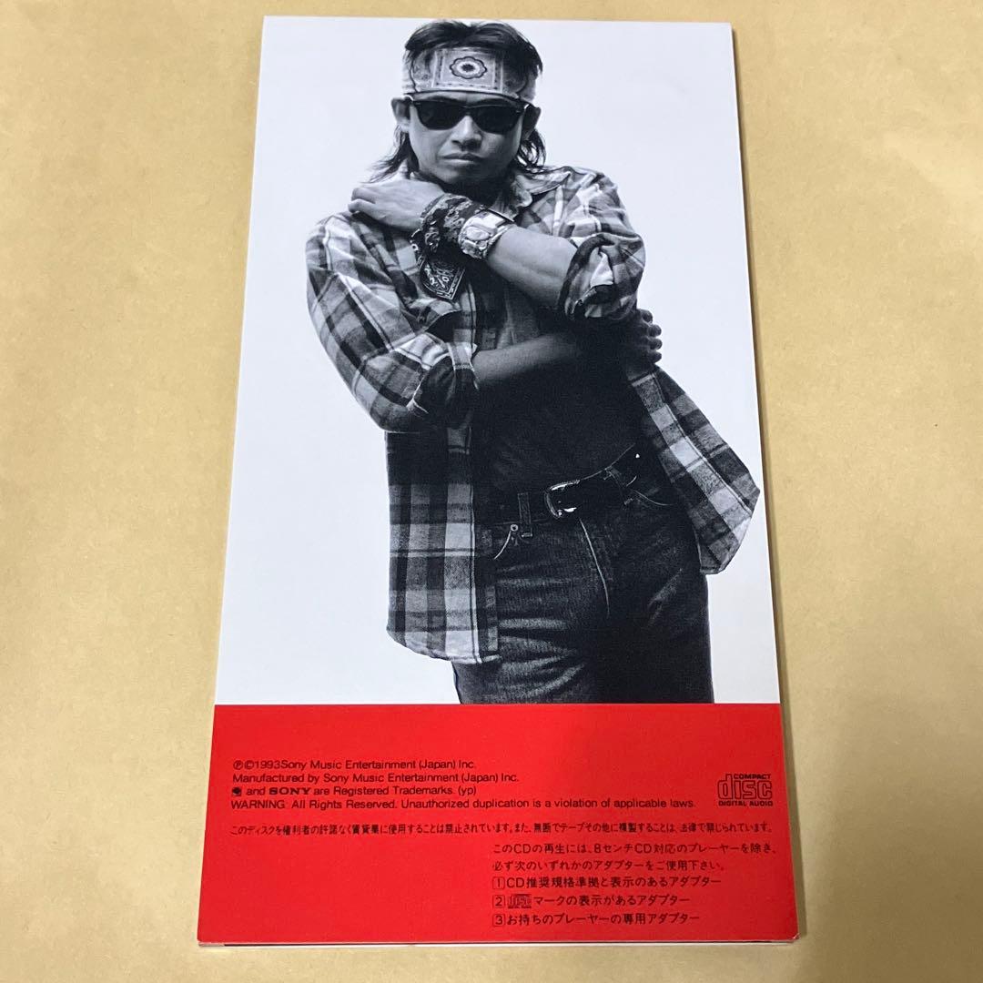 浜田省吾 非売品8cmシングルCD 傷だらけの欲望/境界線上のアリア 1993年